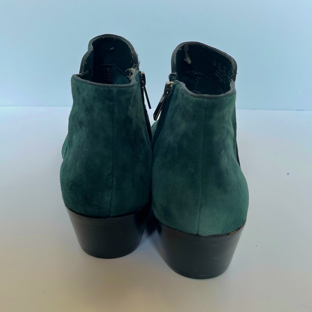 Sam Edelman Deep Emerald suede boots- size 10 - Picture 2 of 5